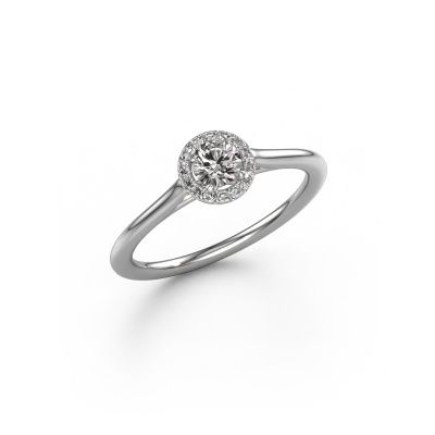 Verlovingsring Seline rnd 1 585 witgoud diamant 0.344 crt