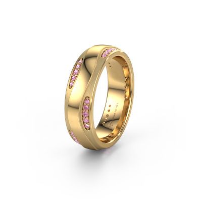 Ehering WH2062L26BM 585 Gold Pink Saphir ±6x2 mm