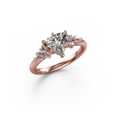 Verlobungsring Royce TRI 585 Roségold Lab-grown Diamant 0.683 crt