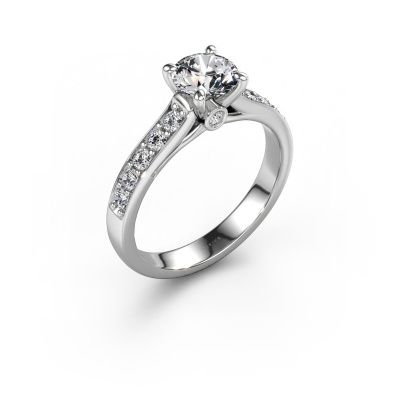 Verlobungsring Valorie RND 2 950 Platin Lab-grown Diamant 1.39 crt
