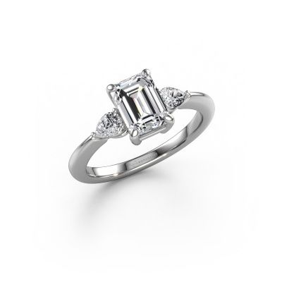 Verlobungsring Chanou EME 950 Platin Lab-grown Diamant 1.92 crt