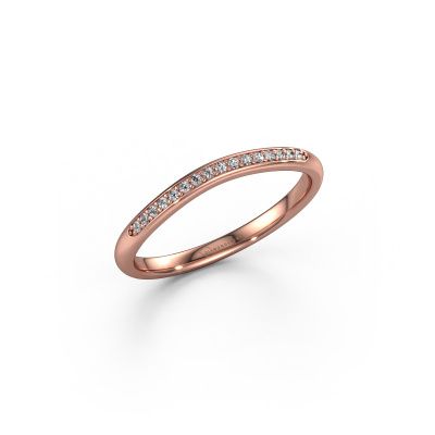 Ring SR20A2H 585 Roségold Diamant 0.08 crt