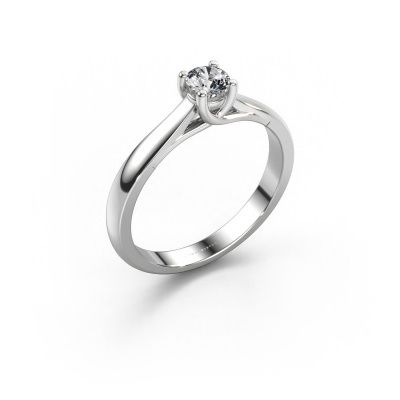 Engagement ring Mia 1 585 white gold lab grown diamond 0.25 crt