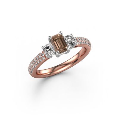 Verlobungsring Marielle EME 585 Roségold Braun Diamant 1.37 crt