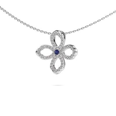 Necklace Chelsea 585 white gold sapphire 2 mm