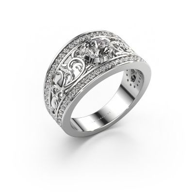 Ring Marilee 585 white gold zirconia 5 mm