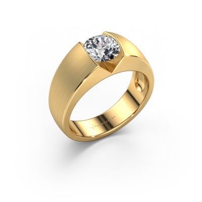 Engagement ring Theresia 585 gold lab grown diamond 1.00 crt
