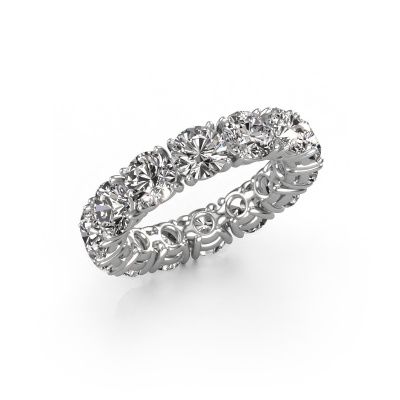 Ring Vivienne 5.0 585 white gold lab-grown diamond 7.00 crt