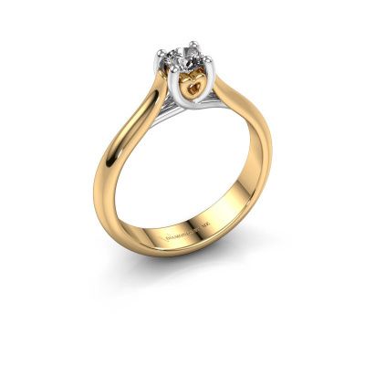 Verlobungsring Nisa 585 Gold Diamant 0.30 crt