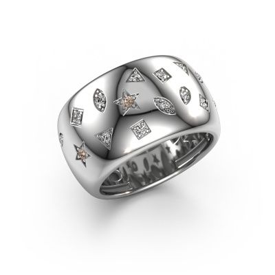 Ring Sasha 2 950 Platin Lab-grown Diamant 0.181 crt