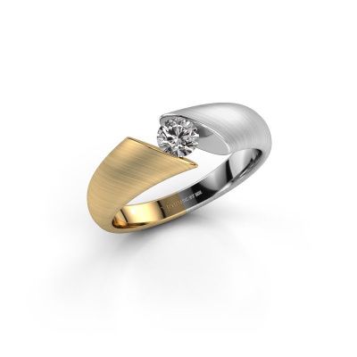 Ring Hojalien 1 585 Gold Zirkonia 4.2 mm