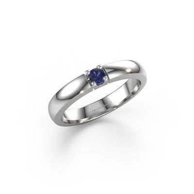 Ring Rianne 1 585 white gold sapphire 3 mm