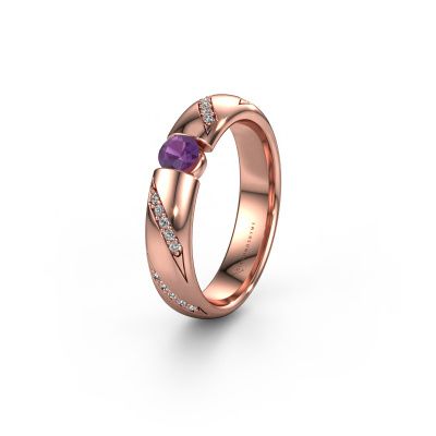 Ehering WH2102L34A 585 Roségold Amethyst ±5x1.7 mm