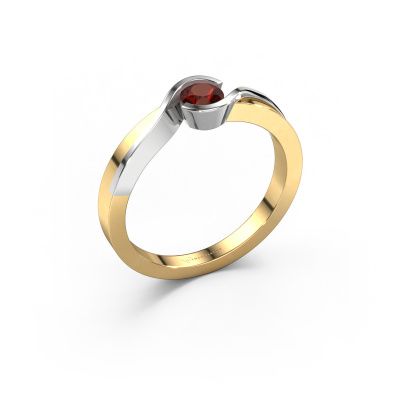 Ring Lola 585 gold garnet 4 mm