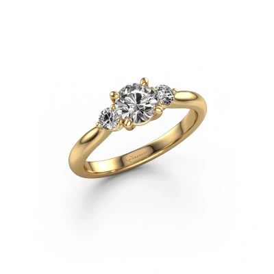 Engagement ring Lieselot RND 585 gold diamond 2.36 crt