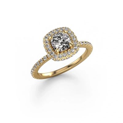 Engagement ring Talitha CUS 585 gold diamond 1.728 crt