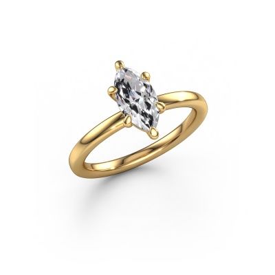 Engagement ring Simone MRQ 1 585 gold lab grown diamond 1.00 crt