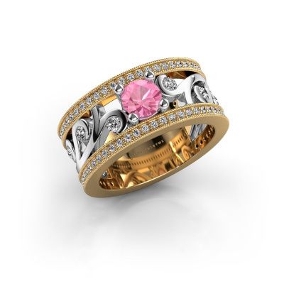 Ring Sanne 585 Gold Pink Saphir 5 mm