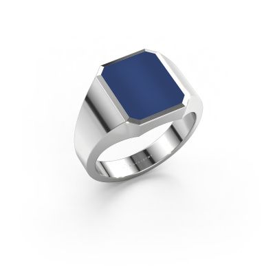 Siegelring Lars 2 950 Platin Lapislazuli 12x10 mm