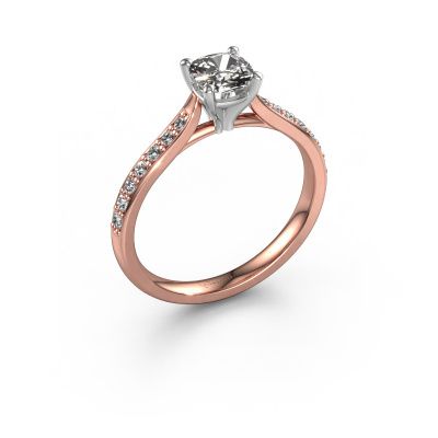 Engagement ring Mignon CUS 2 585 rose gold diamond 0.889 crt
