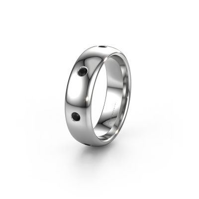 Alliance WH0105L36BP 950 platine diamant noir ±6x2 mm