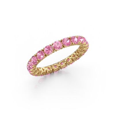 Ring Vivienne 2.9 585 gold pink sapphire 2.9 mm