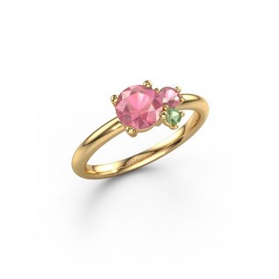 Ring Anouk 585 gold tourmaline pink 6 mm