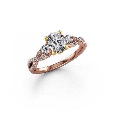 Verlobungsring Marilou CSH 585 Roségold Diamant 1.360 crt