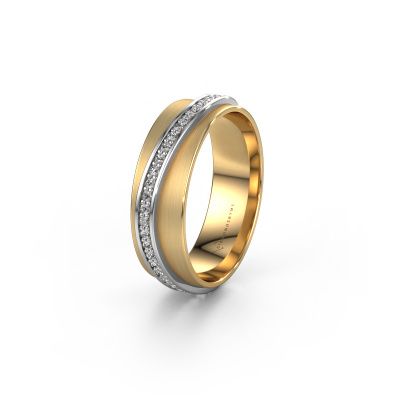 Ehering WH2126L 585 Gold Lab-grown Diamant ±6x1.7 mm