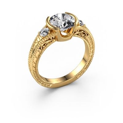 Engagement ring Anamaria 585 gold diamond 2.24 crt