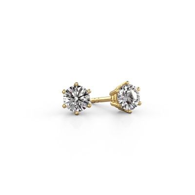 Earrings Fay 585 gold diamond 0.50 crt
