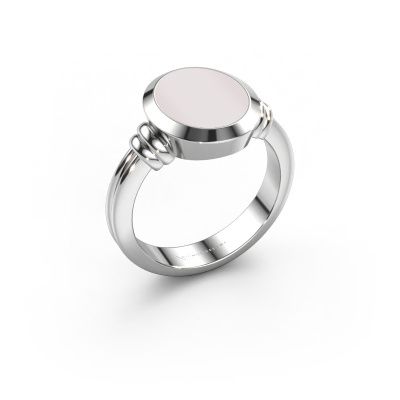 Signet ring Jake 2 950 platinum red sardonyx 12x10 mm