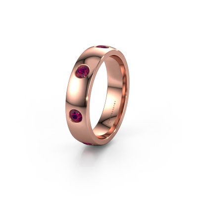 Ehering WH0105L25BP 585 Roségold Rhodolit 3 mm ±5x2 mm