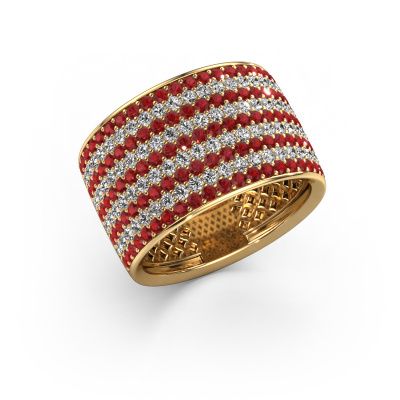 Ring Macy 585 gold ruby 1.4 mm