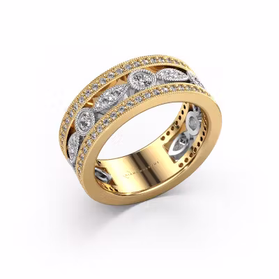 Ring Jessica 585 gold diamond 0.864 crt