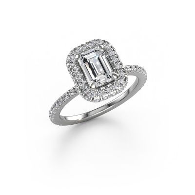 Engagement ring Talitha EME 585 white gold lab grown diamond 1.888 crt