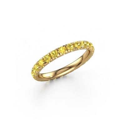 Bague Jackie 2.3 585 or jaune saphir jaune 2.3 mm