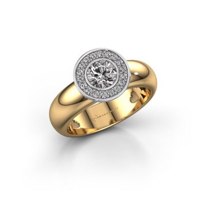 Steckring Anna 585 Gold Diamant 0.635 crt