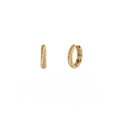 Hoop earrings Lenore 13mm 585 gold