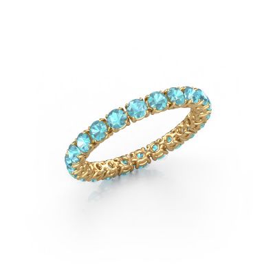 Ring Vivienne 2.7 585 gold blue topaz 2.7 mm