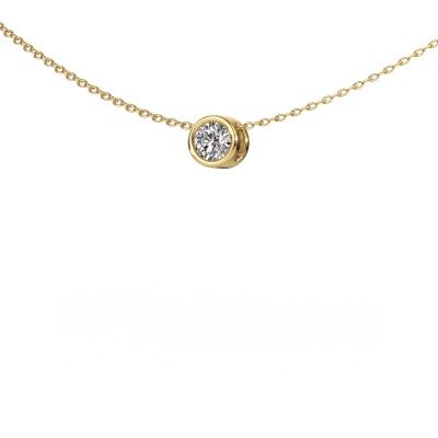 Pendant Lavon RND 585 gold diamond 0.25 crt