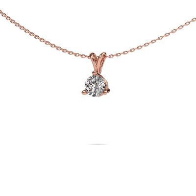 Anhänger Somer 585 Roségold Diamant 0.50 crt
