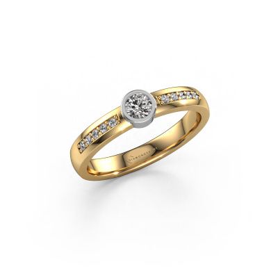 Ring Ise 2 585 gold lab-grown diamond 0.45 crt