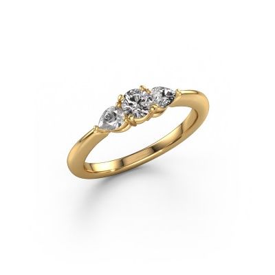 Engagement ring Chanou RND 585 gold diamond 0.670 crt