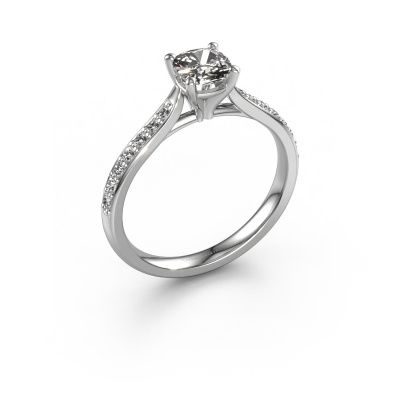 Verlobungsring Mignon cus 2 950 Platin Diamant 0.889 crt