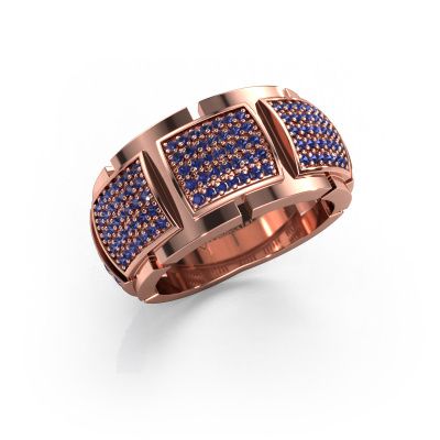 Ring Laura 585 rose gold sapphire 1 mm
