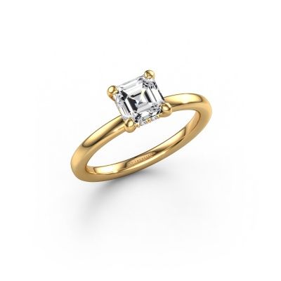 Engagement ring Simone ASC 2 585 gold lab grown diamond 1.00 crt