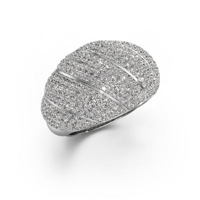 Ring Arleen 2 585 witgoud diamant 2.208 crt