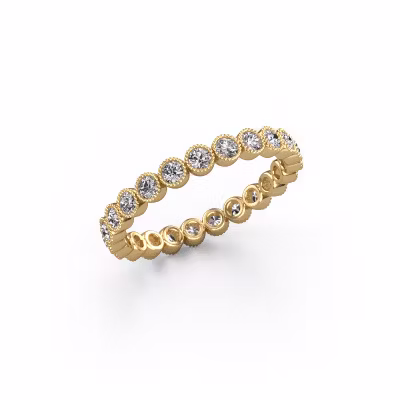 Ring Mariam 0.03 585 gold diamond 0.660 crt