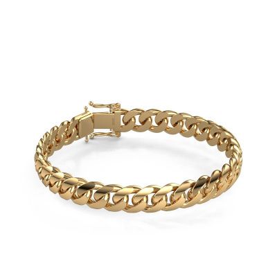 Cuban bracelet ±10 mm 585 gold